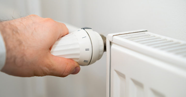 What type of central heating does the grant cover?